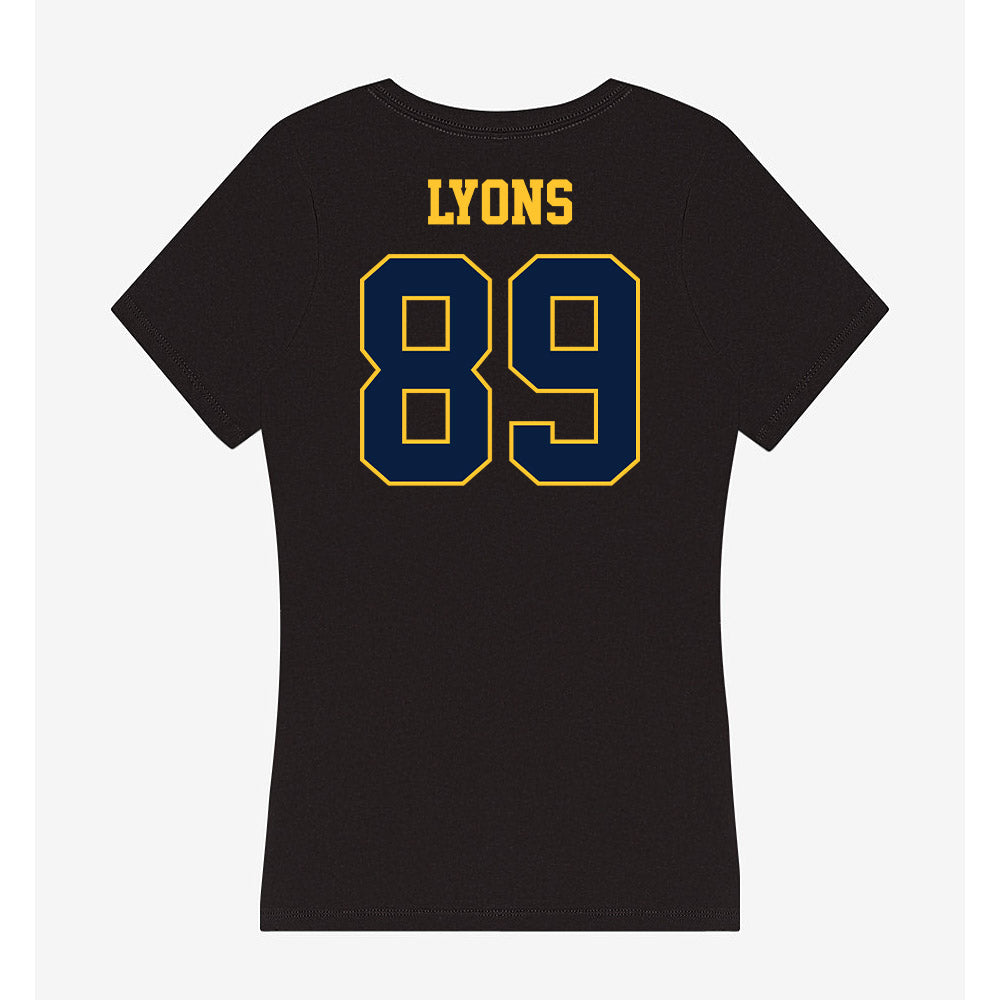 East Tennessee State - NCAA Football : Billy Lyons - Women's V-Neck T-Shirt-1