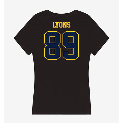 East Tennessee State - NCAA Football : Billy Lyons - Women's V-Neck T-Shirt-1