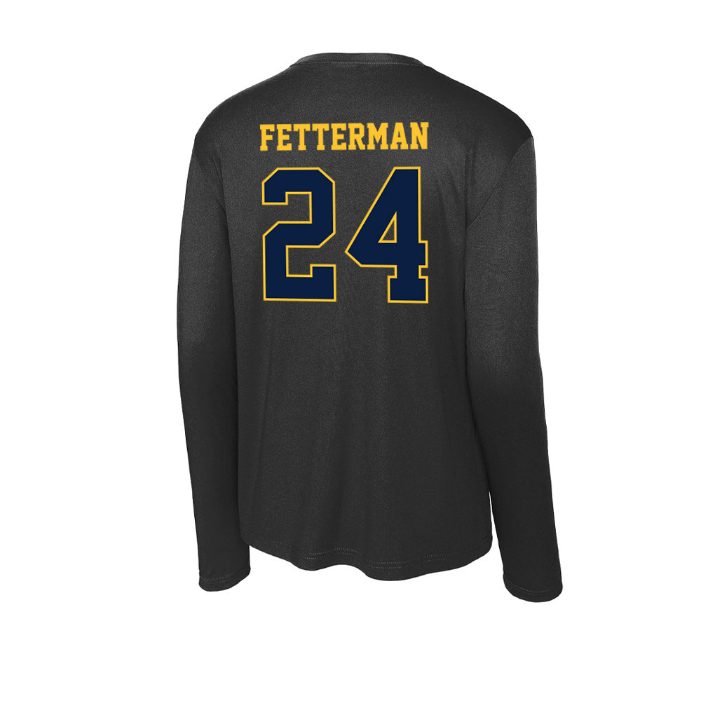 East Tennessee State - NCAA Baseball : Tyler Fetterman - Activewear Long Sleeve T-Shirt-1