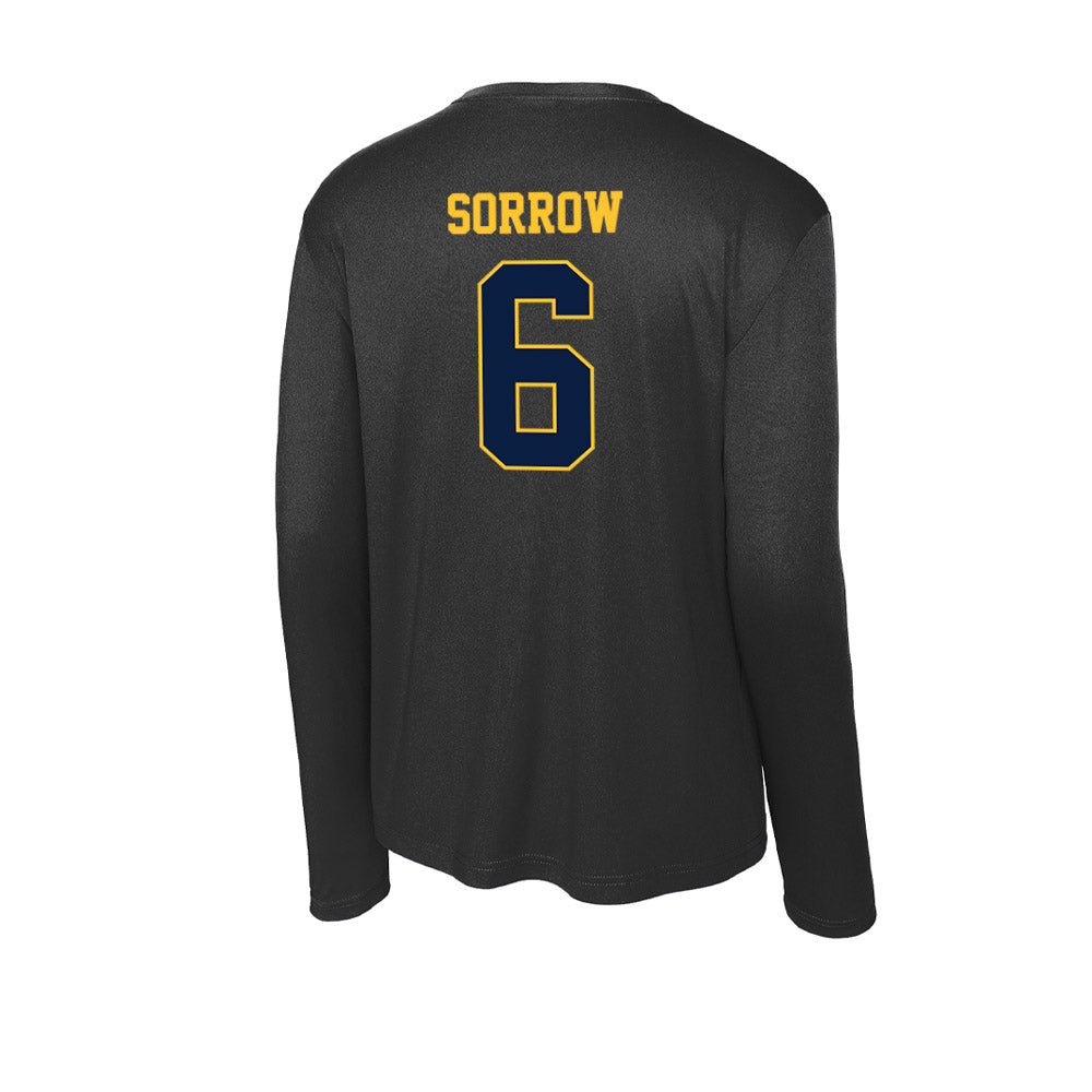 East Tennessee State - NCAA Baseball : Griffin Sorrow - Activewear Long Sleeve T-Shirt-1