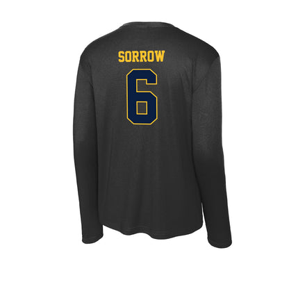 East Tennessee State - NCAA Baseball : Griffin Sorrow - Activewear Long Sleeve T-Shirt-1