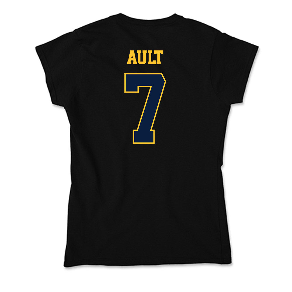 East Tennessee State - NCAA Baseball : Mason Ault - Soft Style Women’s T-Shirt-1