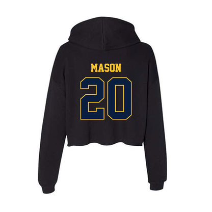 East Tennessee State - NCAA Football : Josiha Mason - Women's Crop Fleece Hoodie-1