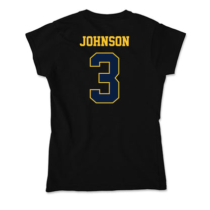East Tennessee State - NCAA Football : Jarvis Johnson - Soft Style Women’s T-Shirt-1