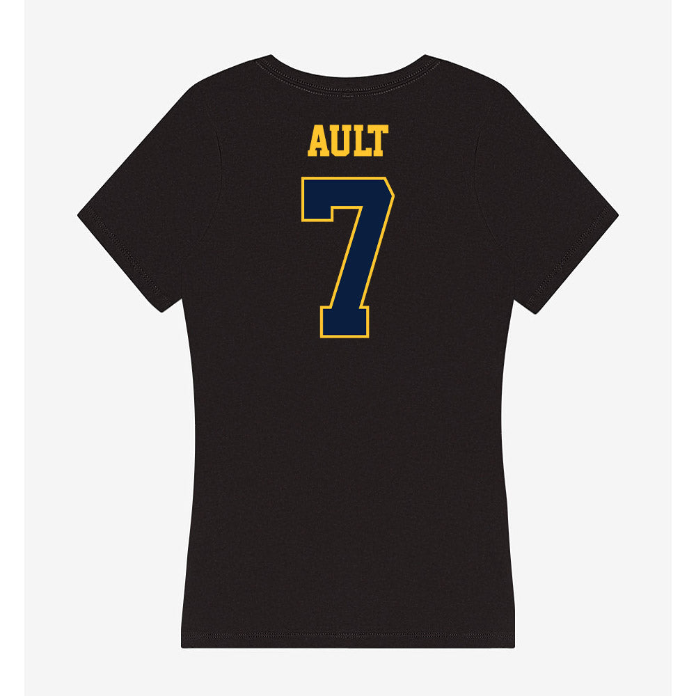 East Tennessee State - NCAA Baseball : Mason Ault - Women's V-Neck T-Shirt-1