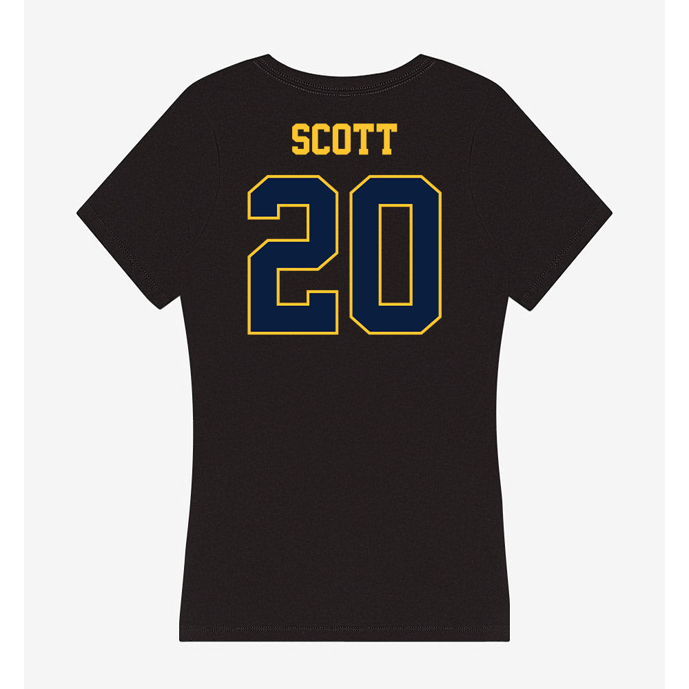 East Tennessee State - NCAA Baseball : Stratton Scott - Women's V-Neck T-Shirt-1