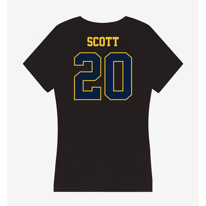 East Tennessee State - NCAA Baseball : Stratton Scott - Women's V-Neck T-Shirt-1