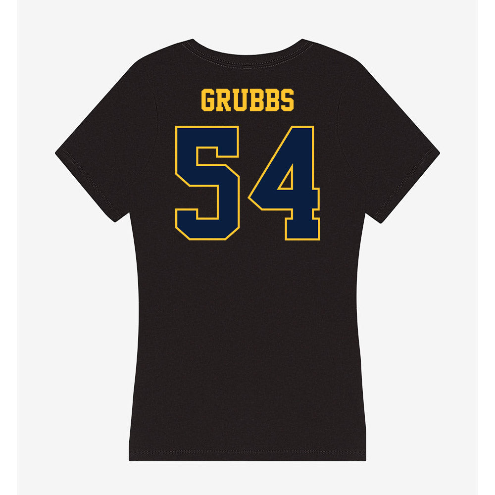 East Tennessee State - NCAA Football : Cal Grubbs - Women's V-Neck T-Shirt-1