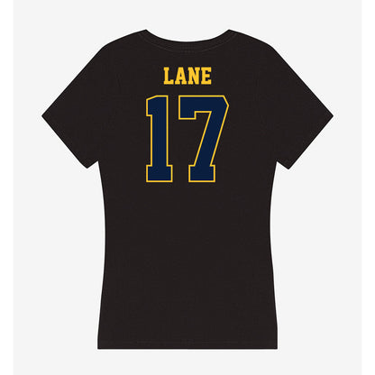 East Tennessee State - NCAA Football : Ethan Lane - Women's V-Neck T-Shirt-1
