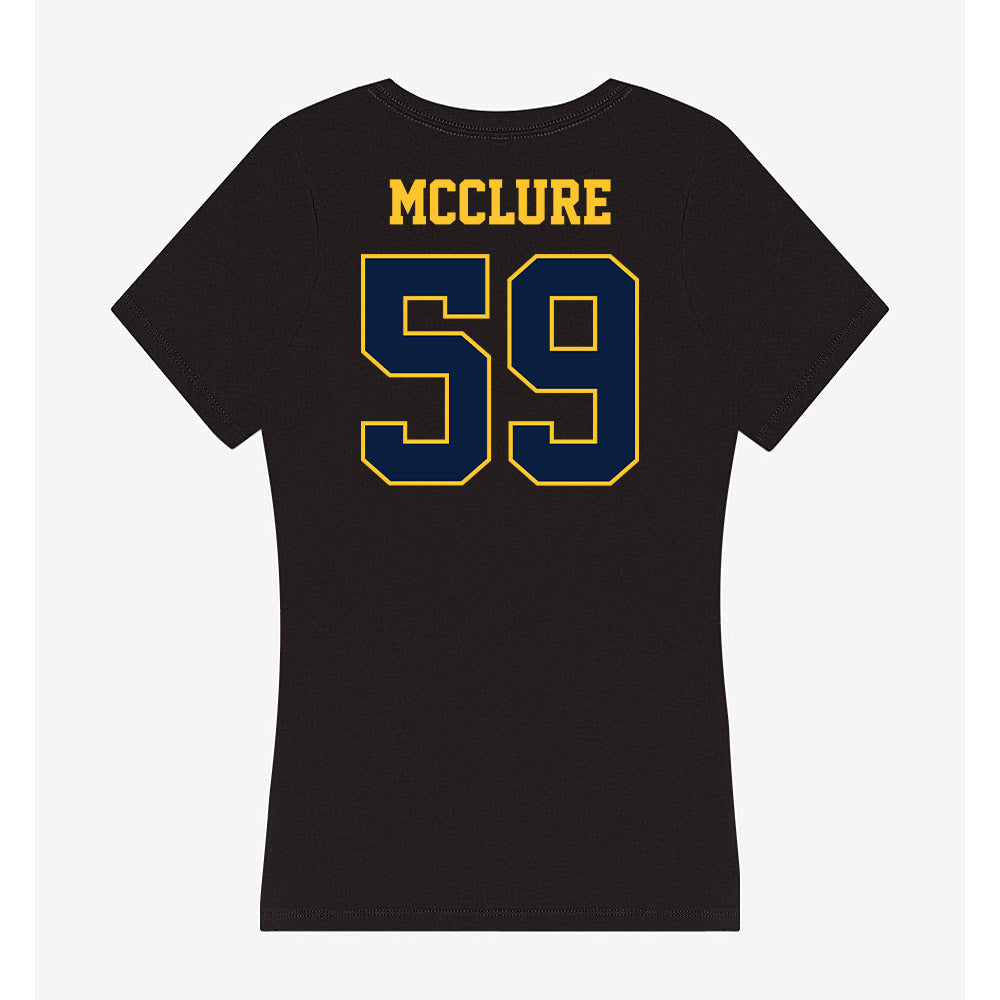 East Tennessee State - NCAA Football : Taylor McClure - Women's V-Neck T-Shirt-1