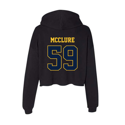 East Tennessee State - NCAA Football : Taylor McClure - Women's Crop Fleece Hoodie-1