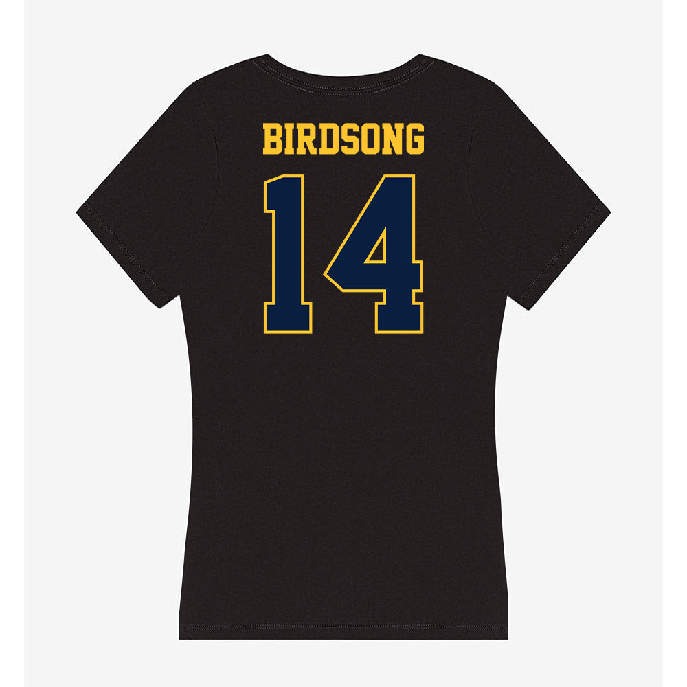 East Tennessee State - NCAA Football : Qua Birdsong - Women's V-Neck T-Shirt-1