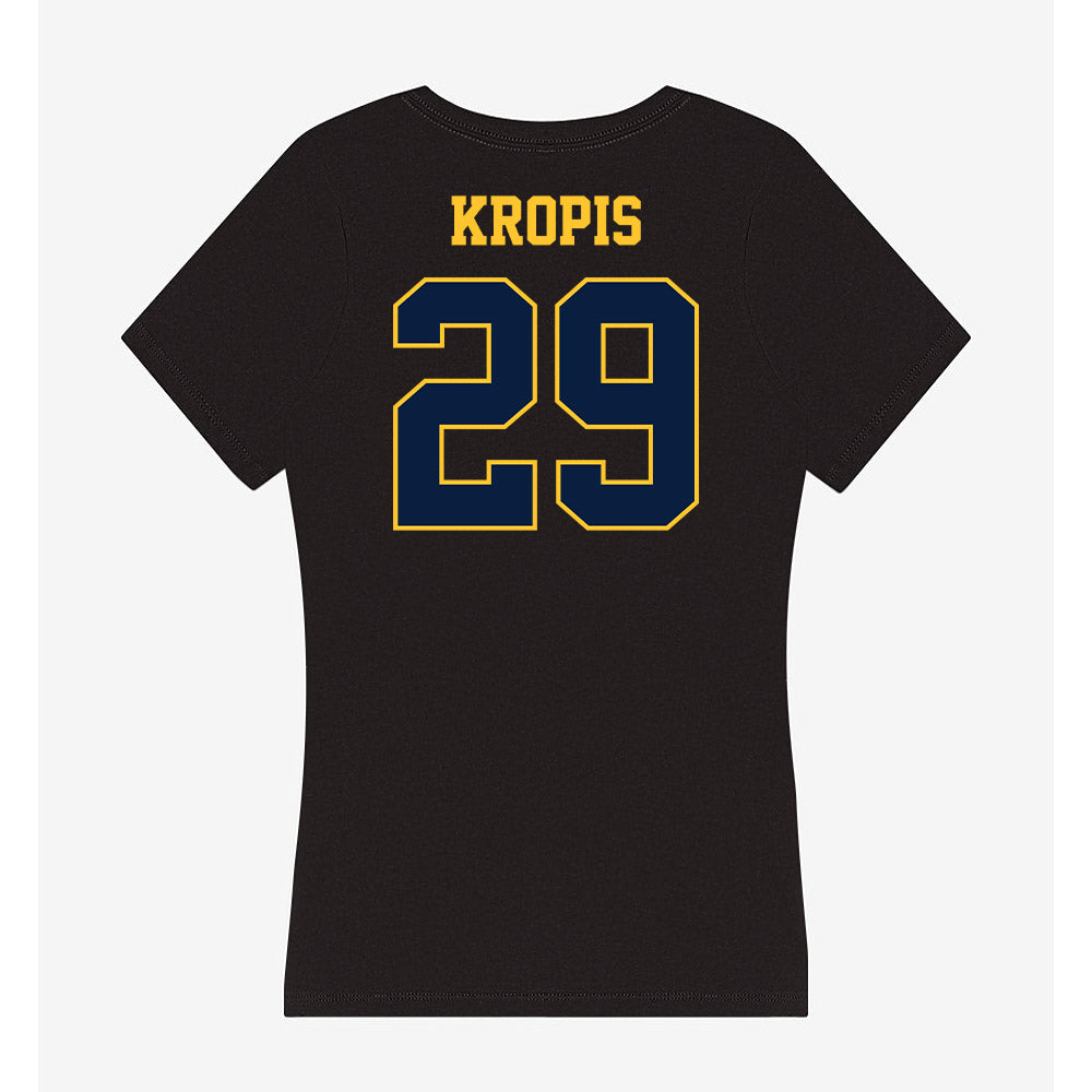 East Tennessee State - NCAA Baseball : Tyler Kropis - Women's V-Neck T-Shirt-1