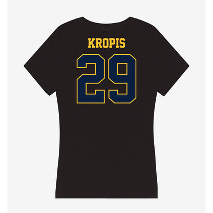 East Tennessee State - NCAA Baseball : Tyler Kropis - Women's V-Neck T-Shirt-1