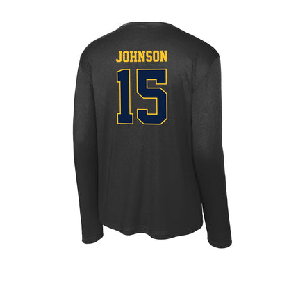 East Tennessee State - NCAA Football : Ewan Johnson - Activewear Long Sleeve T-Shirt