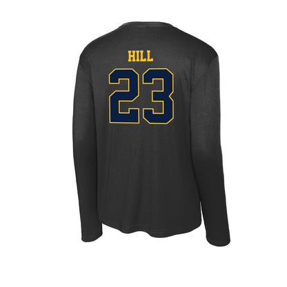 East Tennessee State - NCAA Baseball : Andrew Hill - Activewear Long Sleeve T-Shirt-1