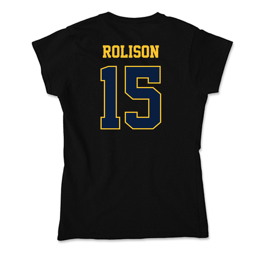 East Tennessee State - NCAA Baseball : Evan Rolison - Soft Style Women’s T-Shirt-1