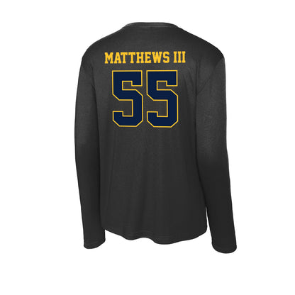 East Tennessee State - NCAA Men's Basketball : Milton Matthews III - Activewear Long Sleeve T-Shirt-1
