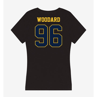 East Tennessee State - NCAA Football : Charles Woodard - Women's V-Neck T-Shirt-1
