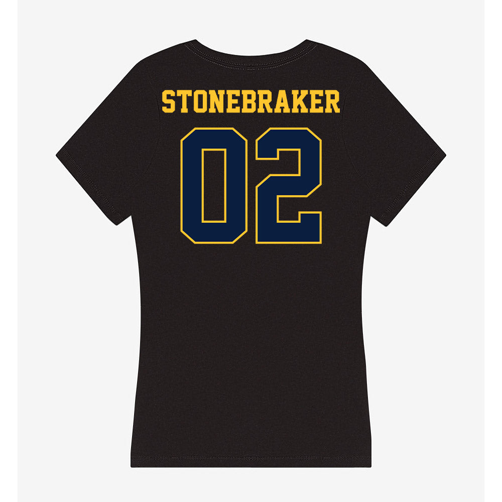East Tennessee State - NCAA Softball : Talya Stonebraker - Women's V-Neck T-Shirt-1