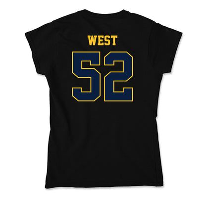 East Tennessee State - NCAA Football : Frank West - Soft Style Women’s T-Shirt-1
