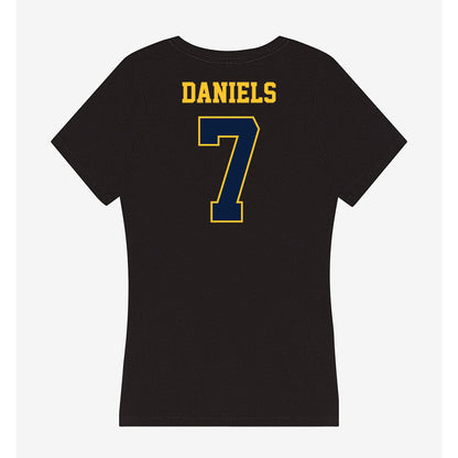 East Tennessee State - NCAA Football : Jaiden Daniels - Women's V-Neck T-Shirt-1