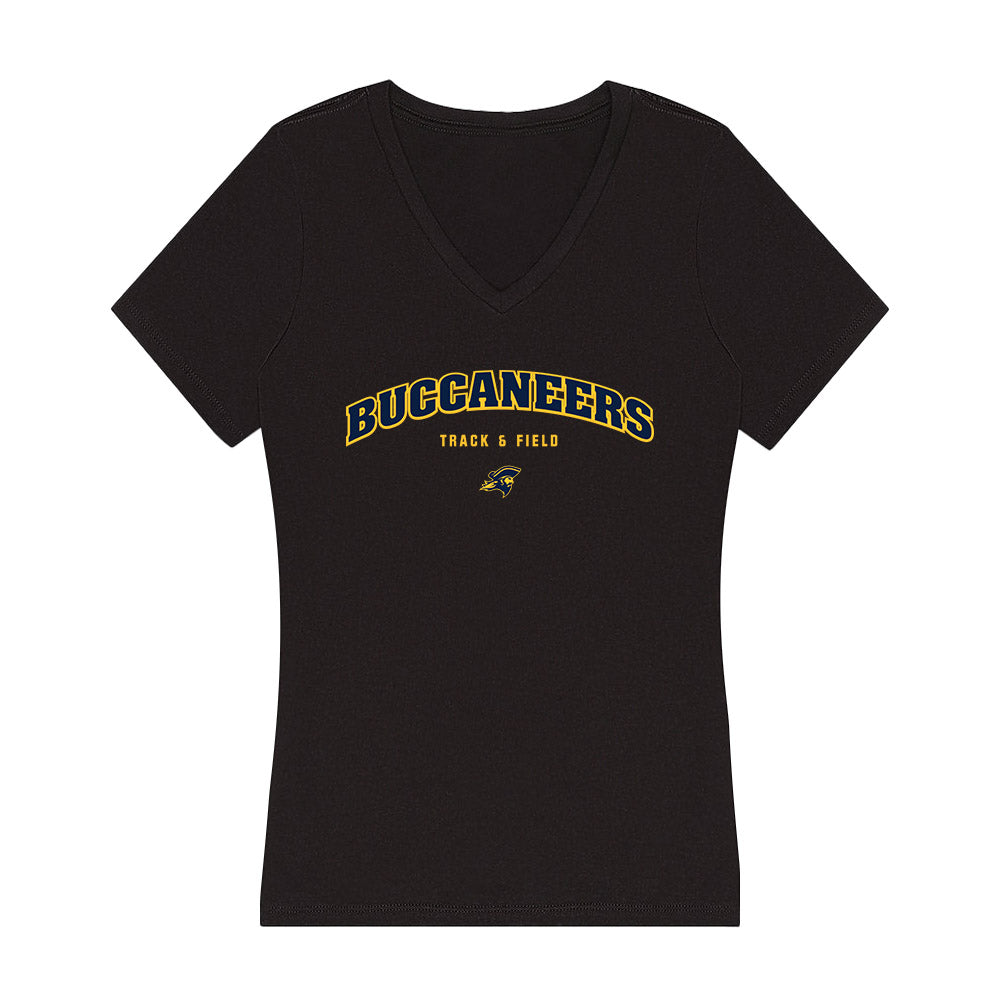 East Tennessee State - NCAA Men's Track & Field : Brent Bell - Women's V-Neck T-Shirt-0