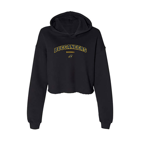 East Tennessee State - NCAA Baseball : Andrew Palmer - Women's Crop Fleece Hoodie-0