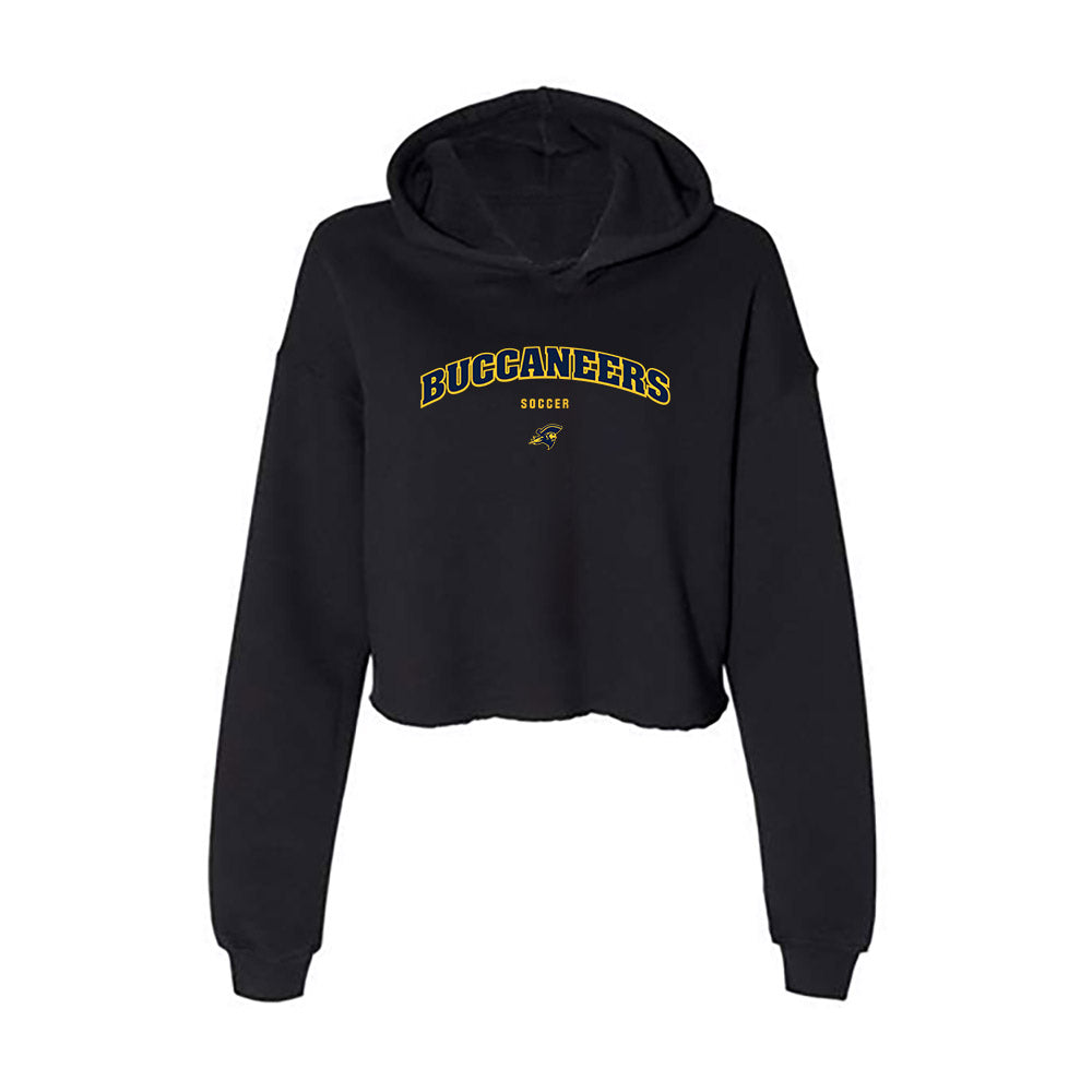 East Tennessee State - NCAA Women's Soccer : Bailey Coston - Women's Crop Fleece Hooded Sweatshirt-0