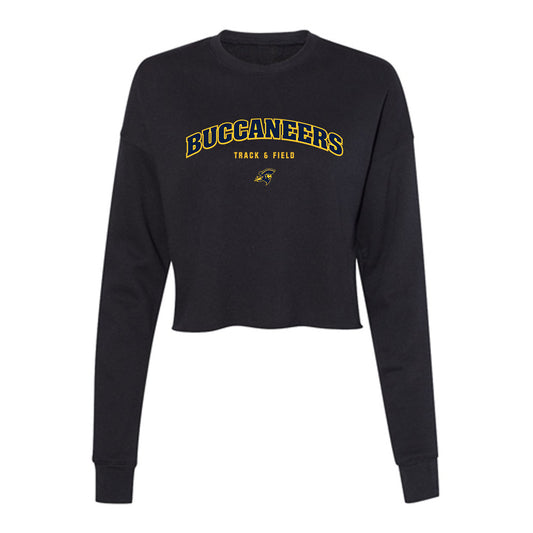 East Tennessee State - NCAA Men's Track & Field : Jack Wilson - Women's Cropped Crew Fleece-0