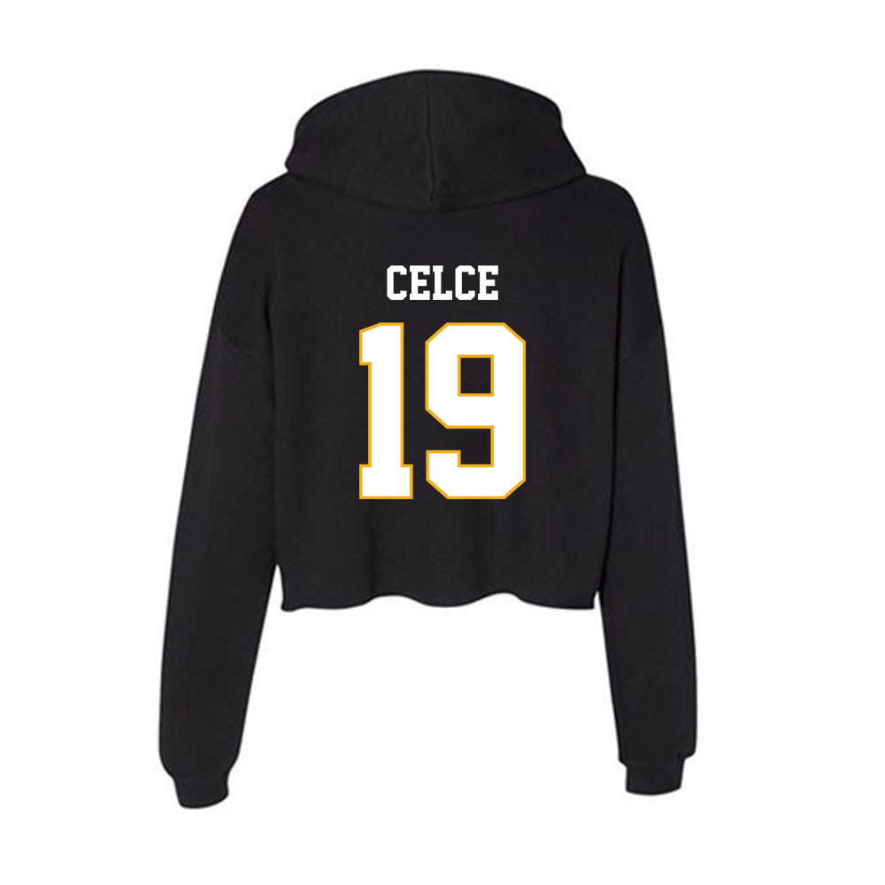 Winthrop - NCAA Women's Soccer : Cameron Celce - Classic Shersey Women's Crop Fleece Hoodie-1