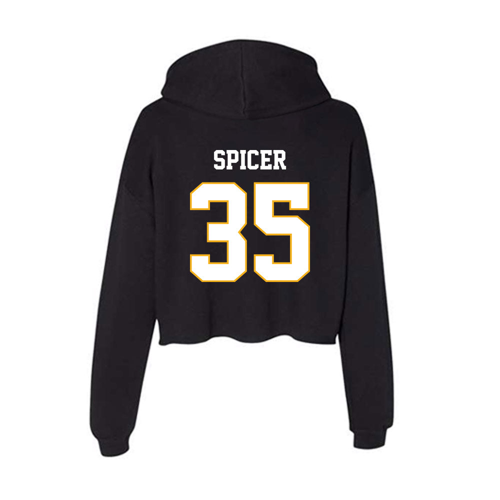 Winthrop - NCAA Women's Lacrosse : Janie Spicer - Classic Shersey Women's Crop Fleece Hoodie-1