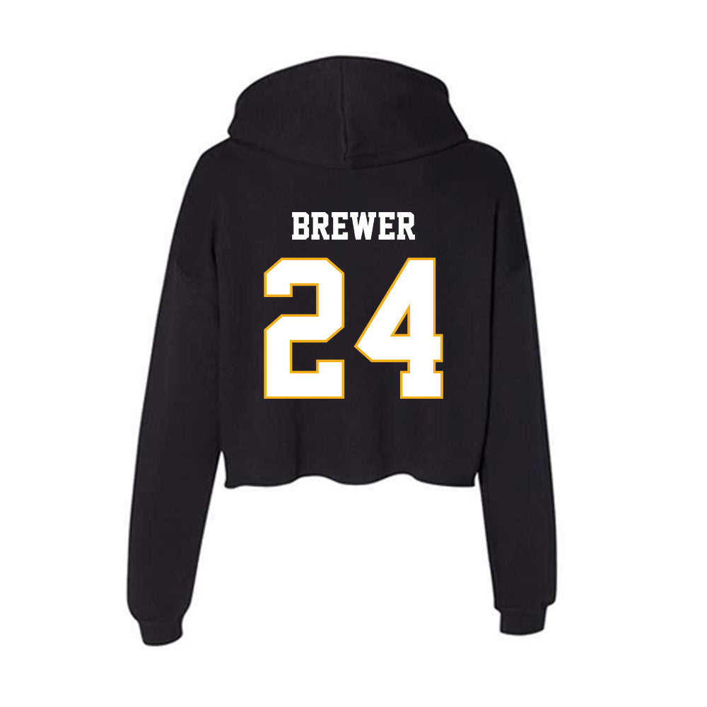 Winthrop - NCAA Women's Soccer : Elle Brewer - Classic Shersey Women's Crop Fleece Hoodie-1