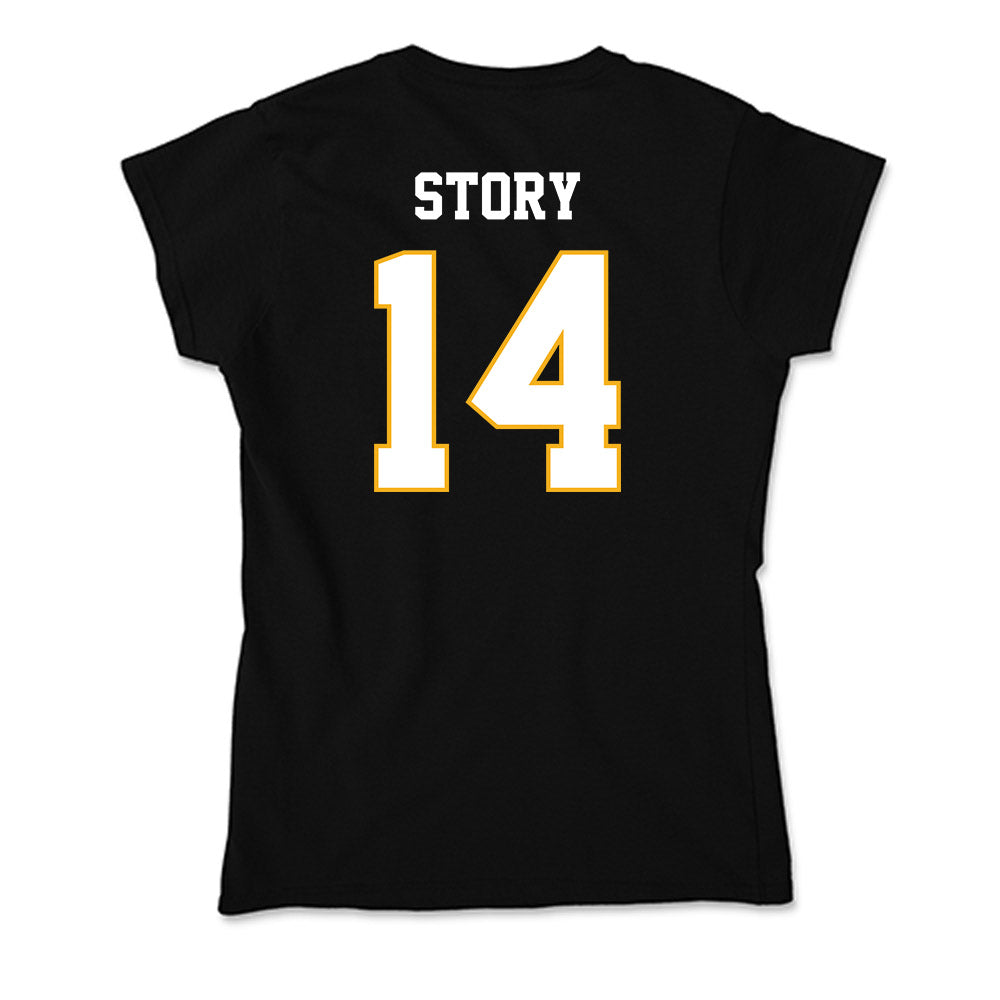 Winthrop - NCAA Men's Soccer : Logan Story - Classic Shersey Soft Style Women’s T-Shirt-1