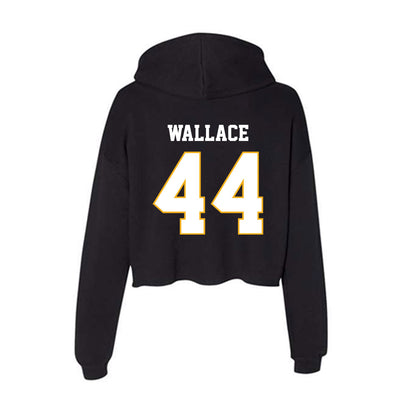 Winthrop - NCAA Baseball : CJ Wallace - Classic Shersey Women's Crop Fleece Hoodie-1