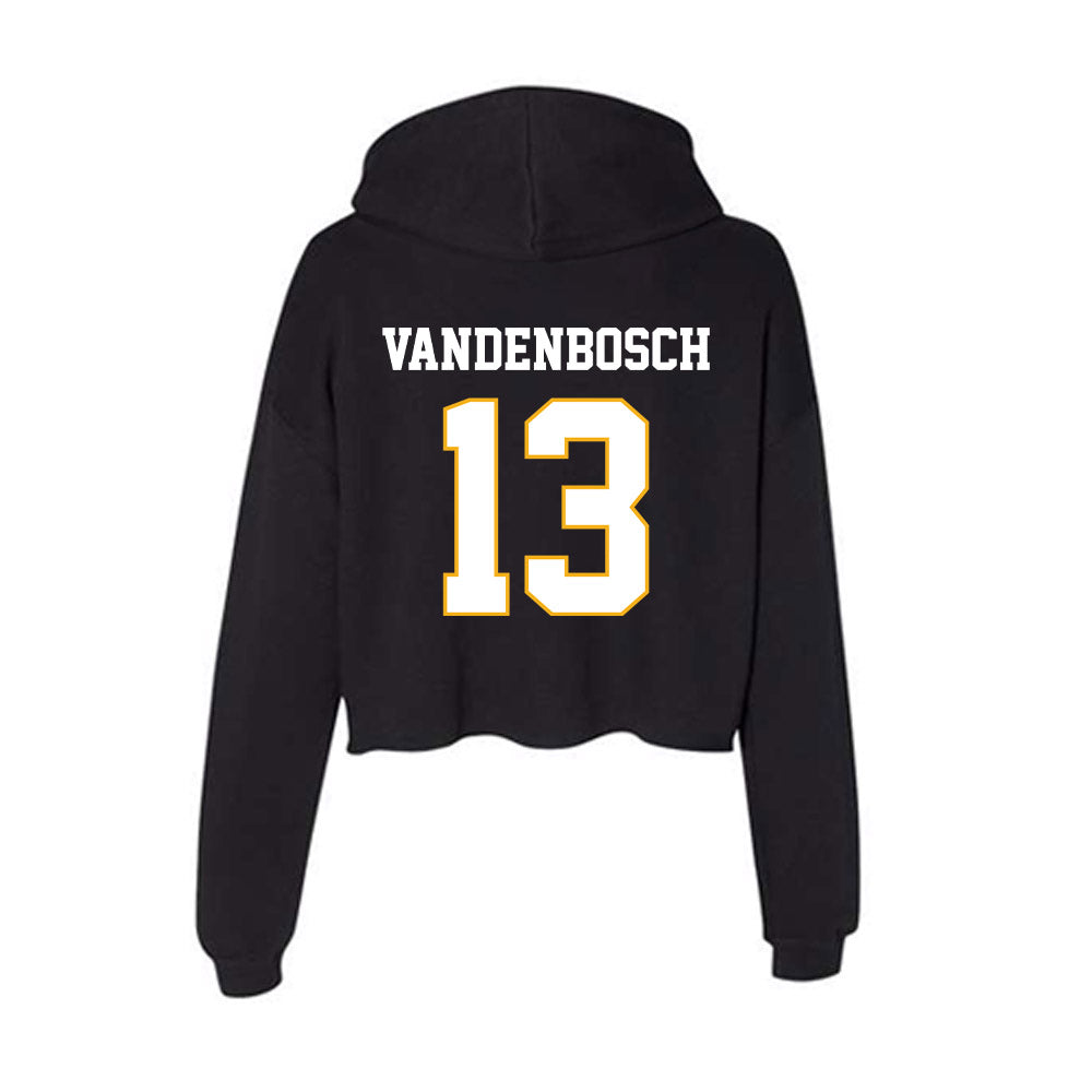 Winthrop - NCAA Baseball : Evan Vandenbosch - Classic Shersey Women's Crop Fleece Hoodie-1