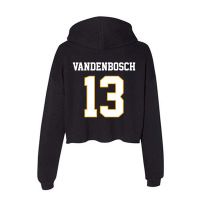 Winthrop - NCAA Baseball : Evan Vandenbosch - Classic Shersey Women's Crop Fleece Hoodie-1
