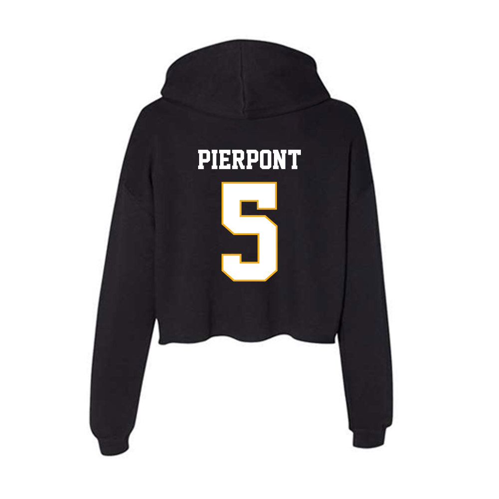 Winthrop - NCAA Women's Lacrosse : Gabby Pierpont - Classic Shersey Women's Crop Fleece Hoodie-1