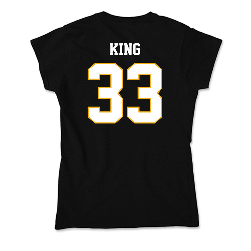 Winthrop - NCAA Softball : Aspen King - Classic Shersey Soft Style Women’s T-Shirt-1
