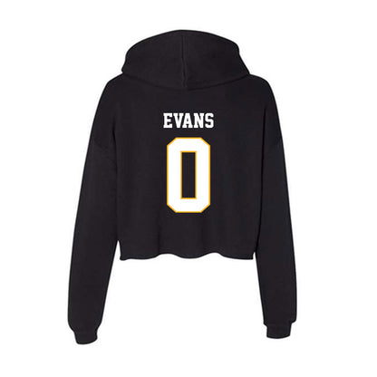 Winthrop - NCAA Men's Basketball : Kaleb Evans - Classic Shersey Women's Crop Fleece Hoodie-1