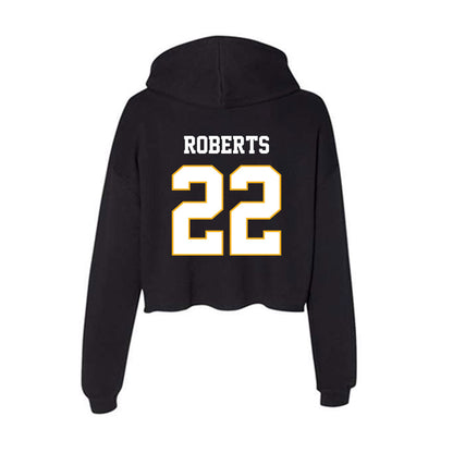 Winthrop - NCAA Women's Volleyball : Cami Roberts - Classic Shersey Women's Crop Fleece Hooded Sweatshirt-1