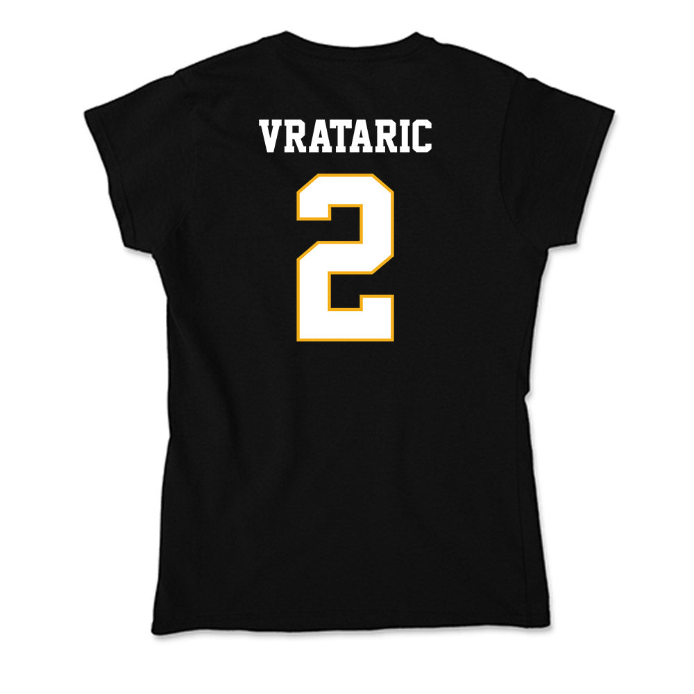 Winthrop - NCAA Men's Soccer : Dragen Vrataric - Classic Shersey Soft Style Women’s T-Shirt-1