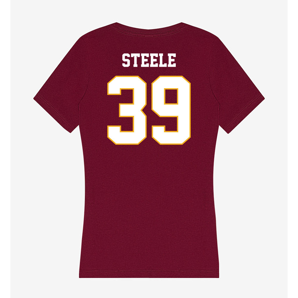 Winthrop - NCAA Baseball : Bryson Steele - Classic Shersey Women's V-Neck T-Shirt-1
