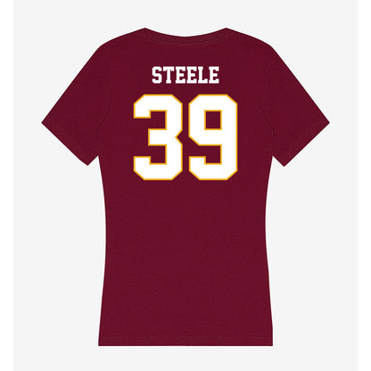 Winthrop - NCAA Baseball : Bryson Steele - Classic Shersey Women's V-Neck T-Shirt-1