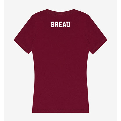 Winthrop - NCAA Women's Track & Field : Brianna Breau - Classic Shersey Women's V-Neck T-Shirt-1