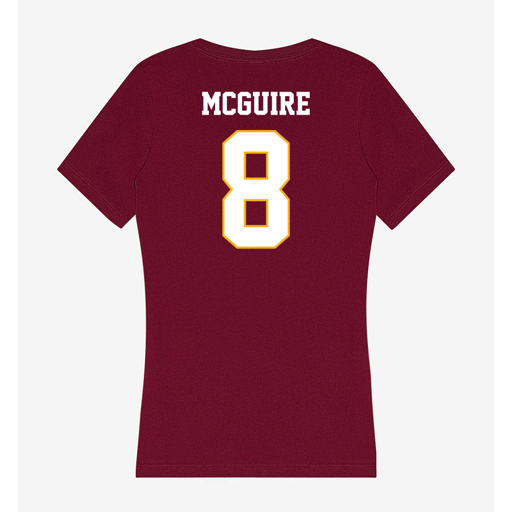 Winthrop - NCAA Baseball : Grant McGuire - Classic Shersey Women's V-Neck T-Shirt-1