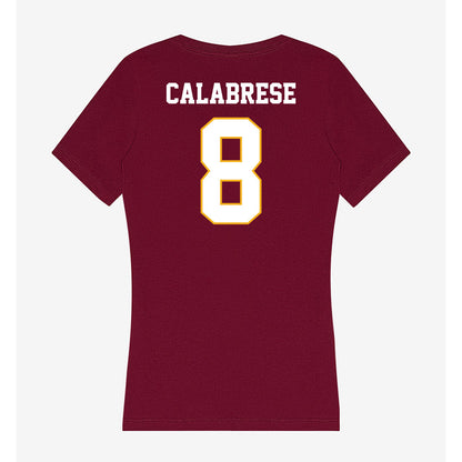 Winthrop - NCAA Women's Lacrosse : Mollie Calabrese - Classic Shersey Women's V-Neck T-Shirt-1