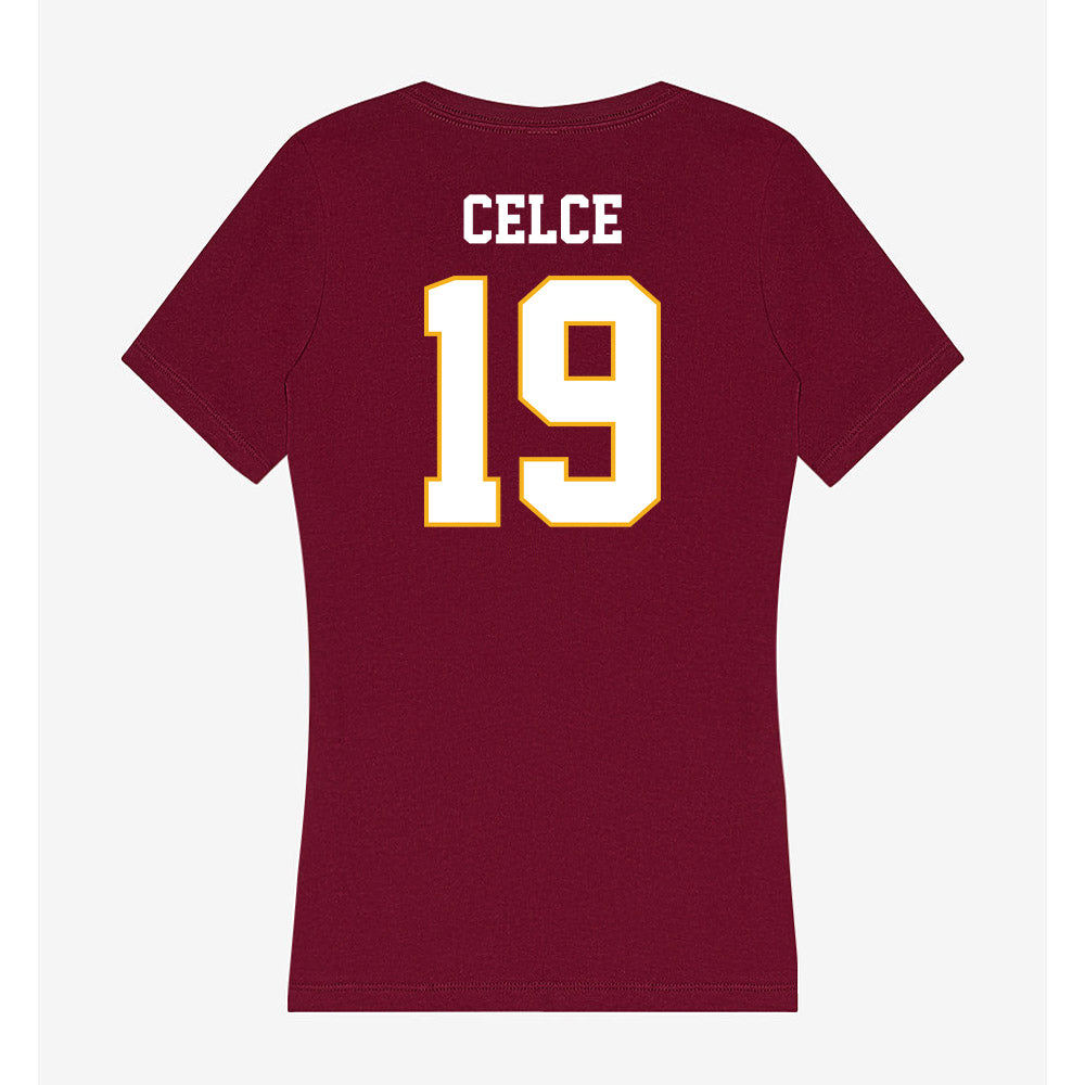 Winthrop - NCAA Women's Soccer : Cameron Celce - Classic Shersey Women's V-Neck T-Shirt-1