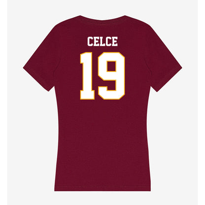 Winthrop - NCAA Women's Soccer : Cameron Celce - Classic Shersey Women's V-Neck T-Shirt-1