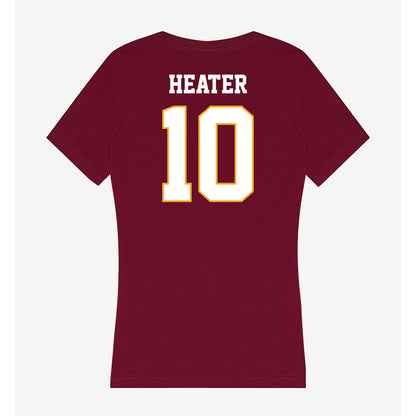 Winthrop - NCAA Women's Volleyball : Morgan Heater - Classic Shersey Women's V-Neck T-Shirt-1